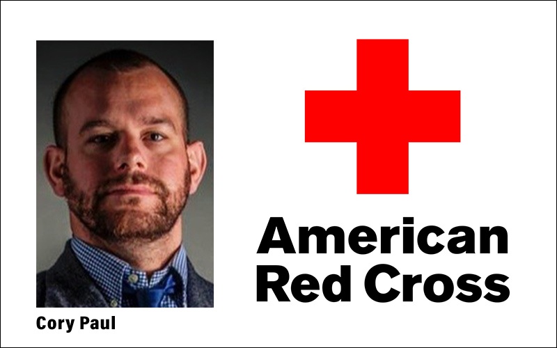 Cory Paul of Red Cross is speaker for June 3 lunch