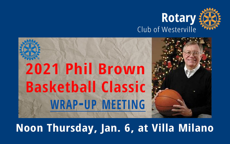 Phil Brown Holiday Classic wrap-up and more on tap for Jan. 6 luncheon