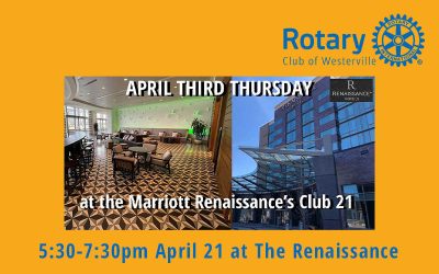April ‘Third Thursday’ social set for Renaissance’s Two-One Club
