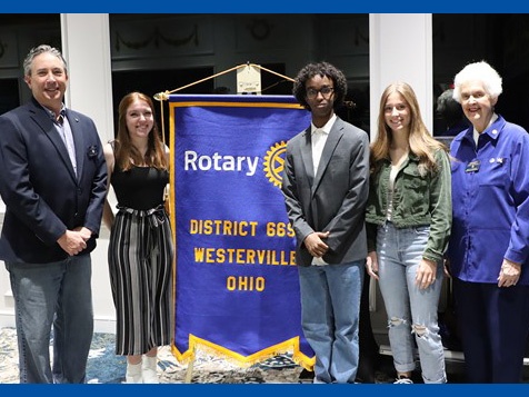 April 2022 Rotary Students of the Month